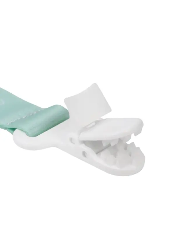 Держатель для соски - пустышки, 2 шт., текстиль и силикон, Mum&Baby