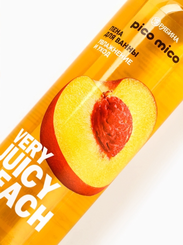 PICO MICO Пена для ванны 400 мл, аромат персик PICO MICO Пена для ванны 400 мл, аромат персик