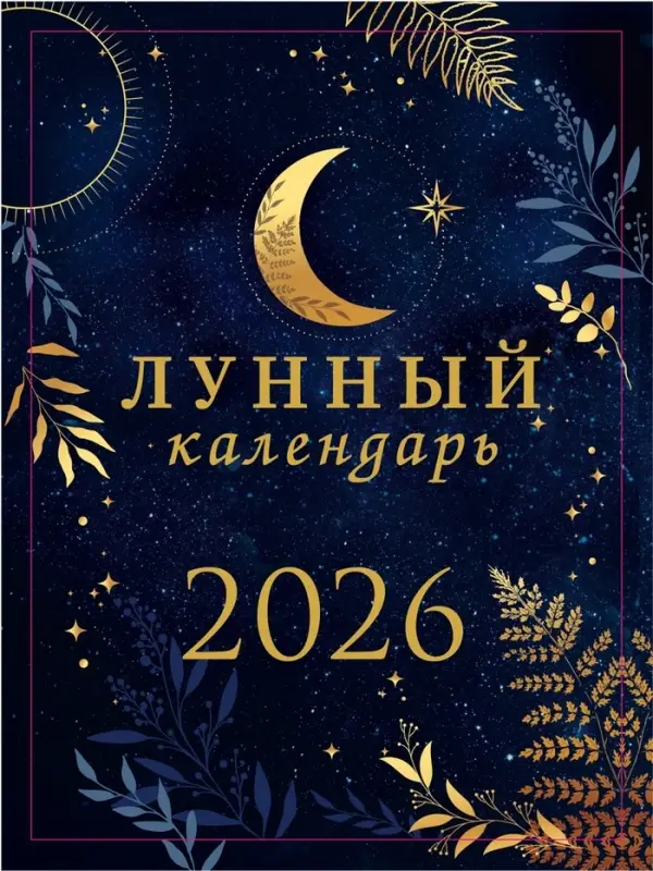 Календарь 2026 отрывной на магните «Лунный календарь» 9.5×13 см Календарь 2026 отрывной на магните «Лунный календарь» 9.5×13 см