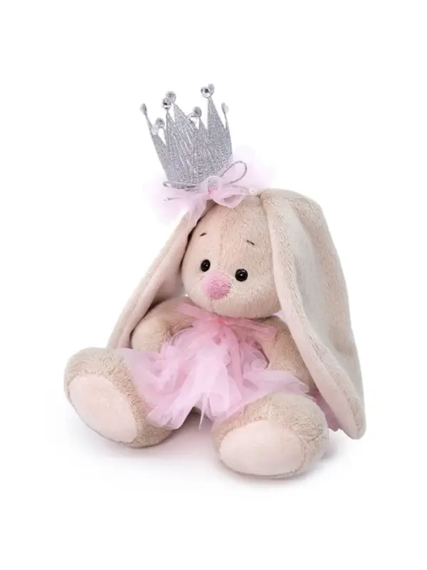 Мягкая игрушка &laquo;Зайка Ми с короной&raquo;, 15 см