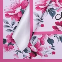 Пленка для цветов матовая, «Цветочная композиция», 57×57 см
