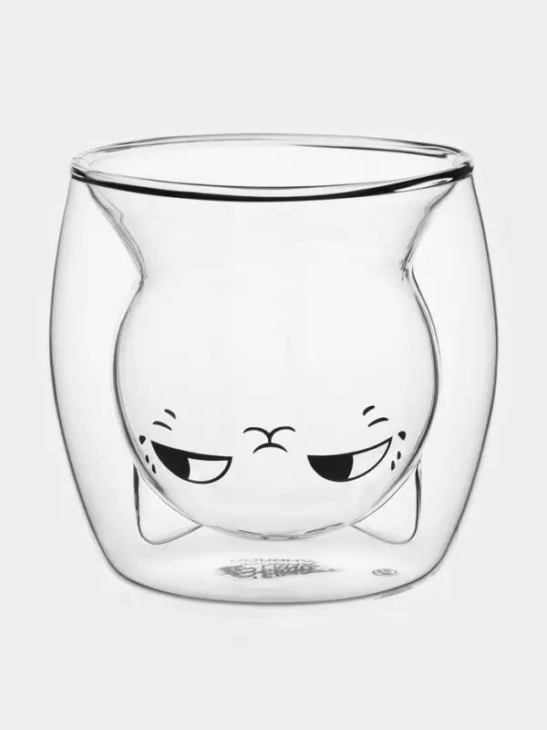 Стакан с двойными стенкам Доляна &laquo;Феликс&raquo;, 250 мл, 9.3&times;9 см, стекло, прозрачный