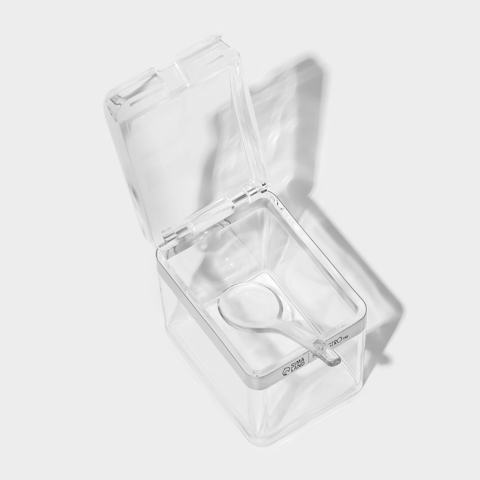 Набор для специй Набор для специй "Glace" 4 контейнера по 200 мл, 4 ложечки в комплекте