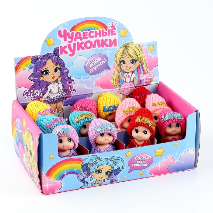 Кукла в шоубкосе, цвета микс Кукла в шоубкосе, цвета микс