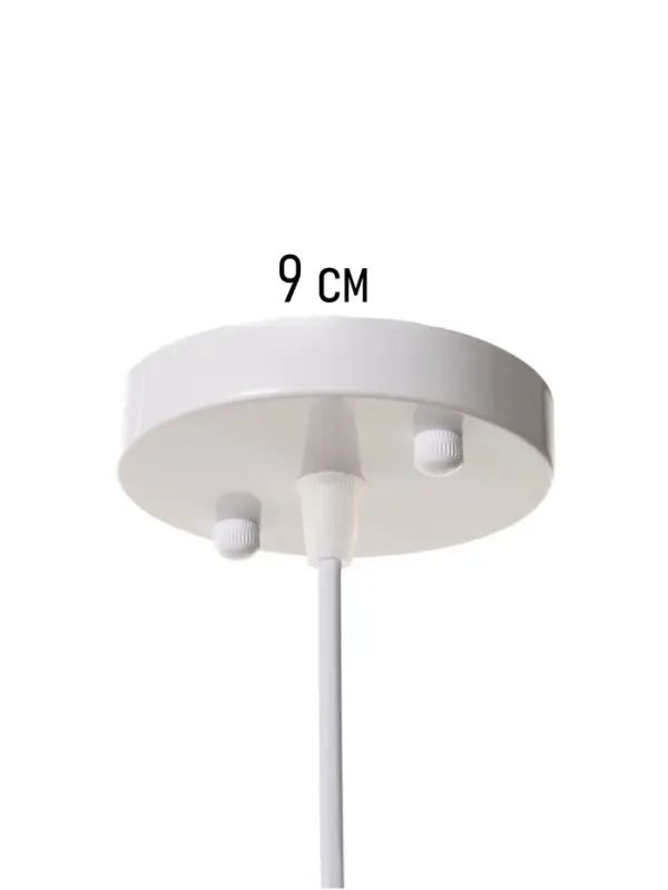 Светильник потолочный BayerLux Lina, 1&times;40 Вт, Е27, неон-оранжевый, 26&times;26&times;32 см