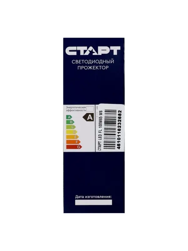Прожектор светодиодный СТАРТ, 100 Вт, 8500 Лм,  6500К, IP 65