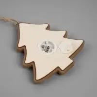 Подвеска световая &laquo;Девочка с игрушками&raquo;, 11&times;12 см, от батареек LR41&times;3, свечение тёплое белое