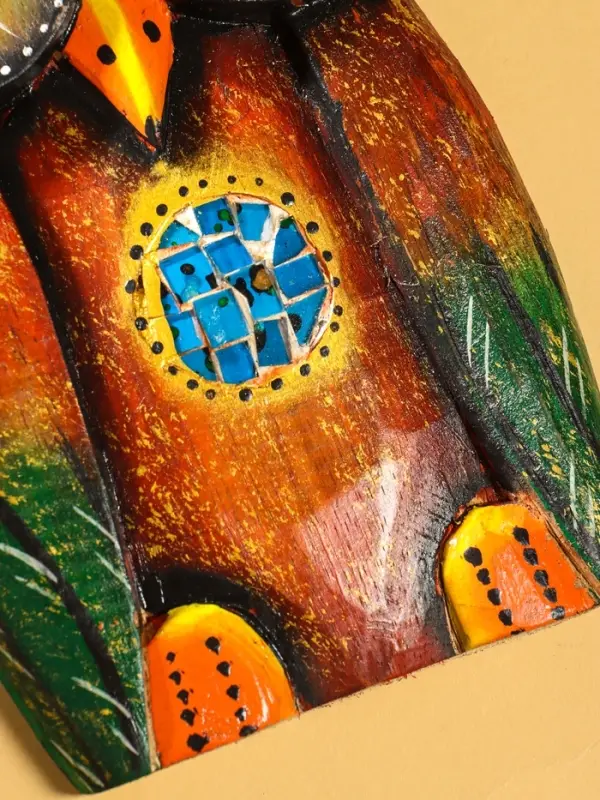 Настенное панно &laquo;Сова с узором&raquo;, 25&times;16&times;2 см, МИКС