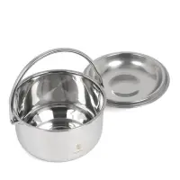 Котелок походный maclay, 18 см, с крышкой, нержавеющая сталь