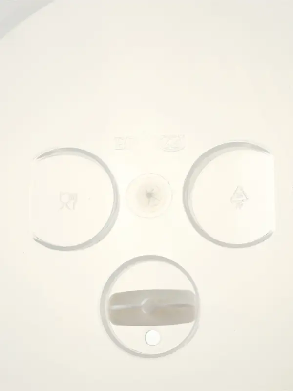 Пароварка для СВЧ-печи BEROSSI &laquo;Экспресс&raquo;, 23&times;25.8&times;11.4 см, пластик, слоновая кость