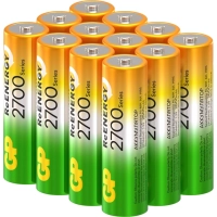 Аккумулятор GP 270AAHC-B12/270AAHCRGY-B12 /240 АА 2700 ser(min2600mAh) 12шт