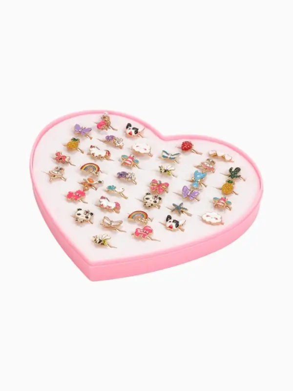 Кольцо детское «Приключение», форма МИКС, цветное, безразмерное Кольцо детское «Приключение», форма МИКС, цветное, безразмерное