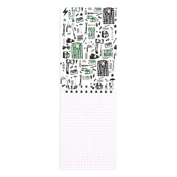 Набор блокнотов А6, 40 листов на гребне, в клетку. 3 ШТ  "С 23 февраля" 9163072