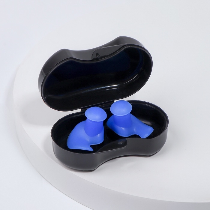 Беруши, пара, в пластиковом футляре, цвет МИКС Беруши, пара, в пластиковом футляре, цвет МИКС