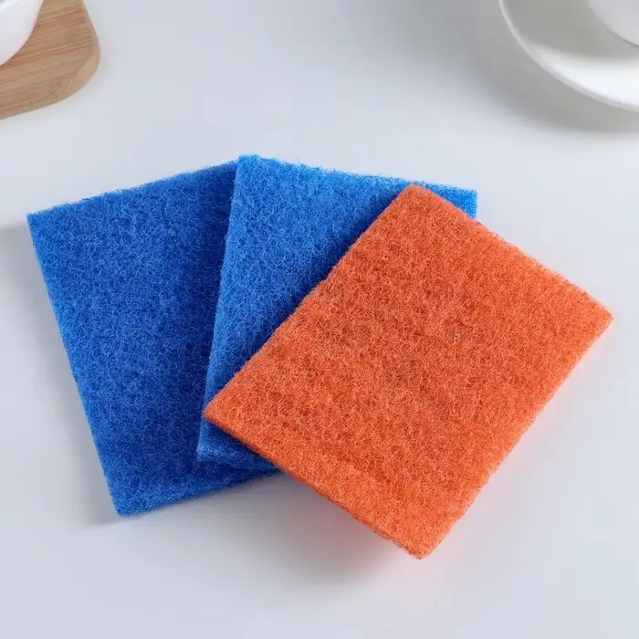 Набор губок - салфеток бытовых «Эффект», 3 шт, 13×9 см, МИКС