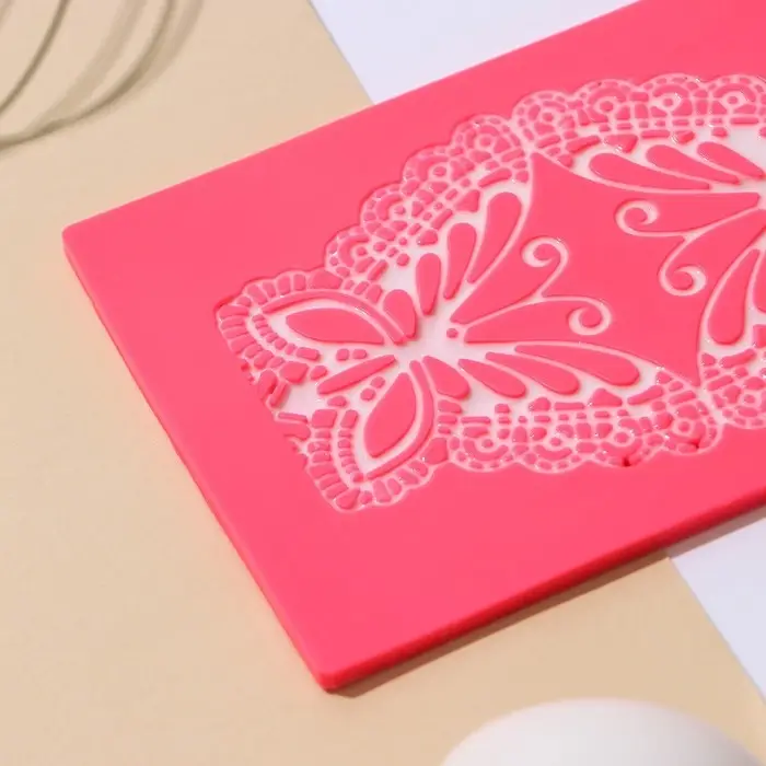 Коврик для айсинга Доляна «Бабочки», силикон, 39×10×0,5 см, цвет МИКС Коврик для айсинга Доляна «Бабочки», силикон, 39×10×0,5 см, цвет МИКС