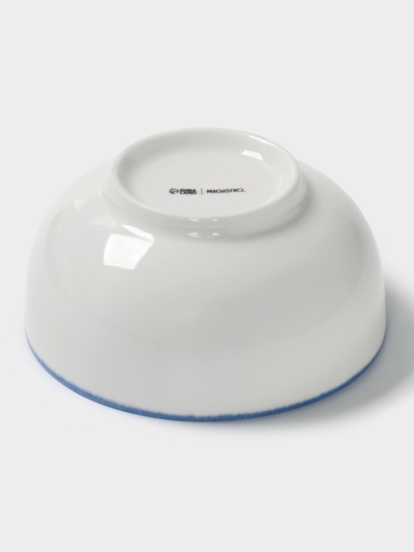 Салатник "Blue Lagoon" Magistro 15см, 14,6х6,7, цвет белый, синий