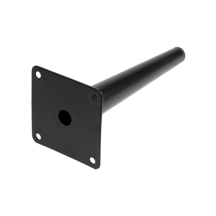 Опора мебельная CAPPIO OP08,h=200 мм,толщ площ 1,8,  цвет матовый черный Опора мебельная CAPPIO OP08,h=200 мм,толщ площ 1,8,  цвет матовый черный