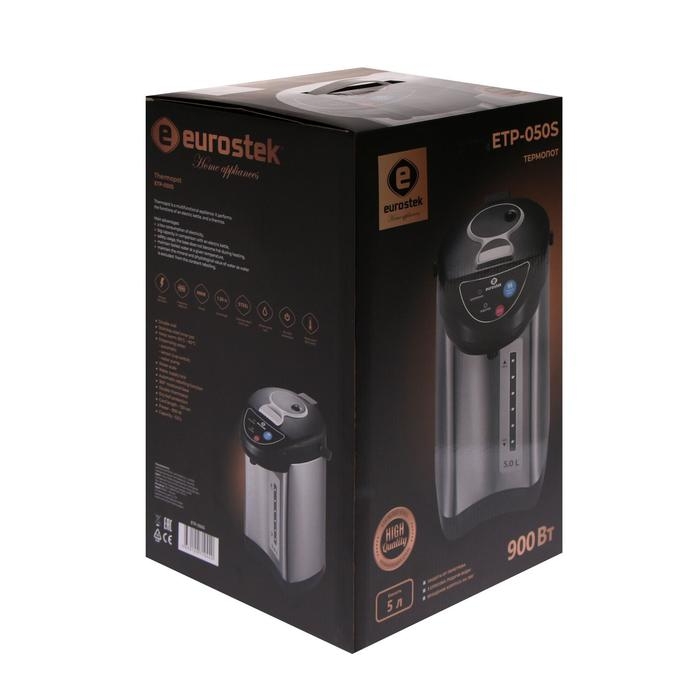 Термопот Eurostek ETP-050S, 5 л, 900 Вт, серебристый Термопот Eurostek ETP-050S, 5 л, 900 Вт, серебристый