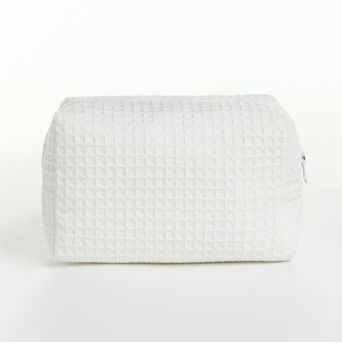 Косметичка на молнии TEXTURA, цвет белый Косметичка на молнии TEXTURA, цвет белый