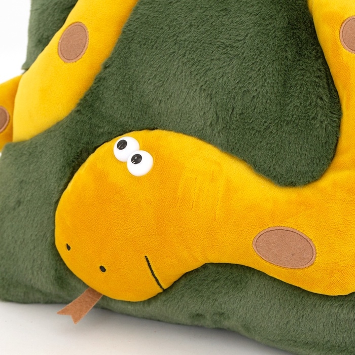 Мягкая игрушка - подушка, 35 см, цвет зелёный Мягкая игрушка - подушка, 35 см, цвет зелёный