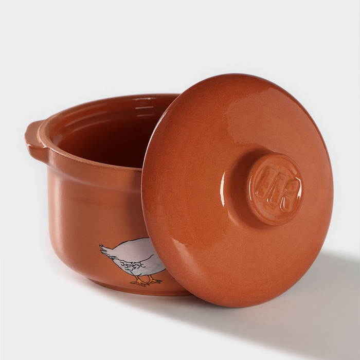 Горшочек - сотейник «Гуси», 400 мл Горшочек - сотейник «Гуси», 400 мл