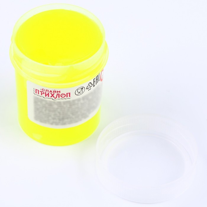 Слайм, Жёлтый, туба, 40 г Слайм, Жёлтый, туба, 40 г