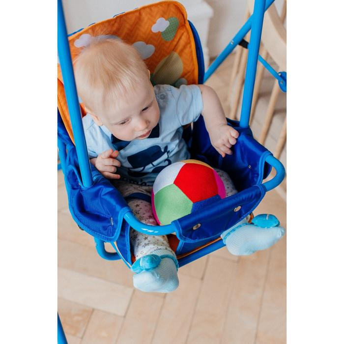 Развивающая игрушка «Мяч футбольный цветной», с бубенчиком Развивающая игрушка «Мяч футбольный цветной», с бубенчиком