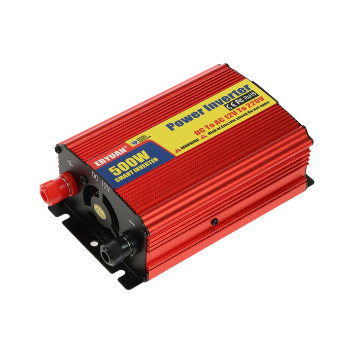 Преобразователь напряжения 12/220 В, 500 Вт, USB выход Преобразователь напряжения 12/220 В, 500 Вт, USB выход