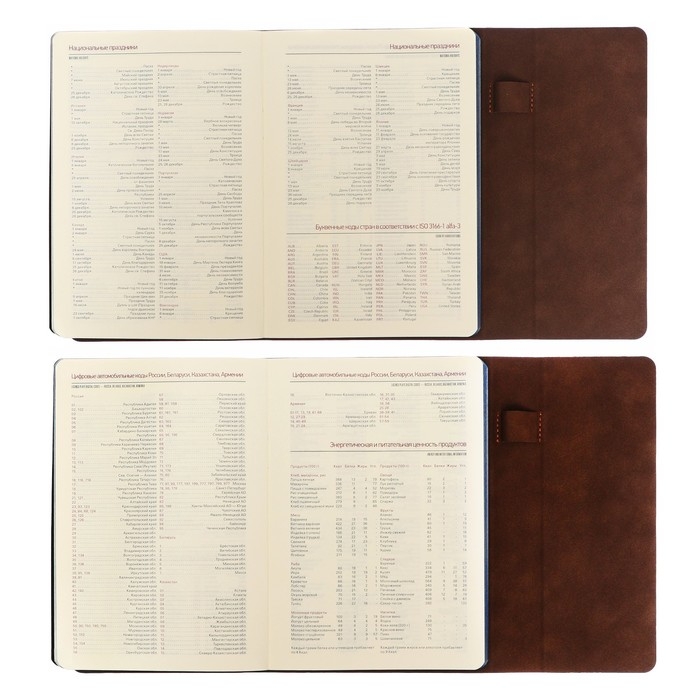 Ежедневник недатированный А5, 136 листов Waltz, твёрдая обложка, искусственная кожа, магнитный клапан, синий срез, блок 70 г/м2, синий Ежедневник недатированный А5, 136 листов Waltz, твёрдая обложка, искусственная кожа, магнитный клапан, синий срез, блок 70 г/м2, синий