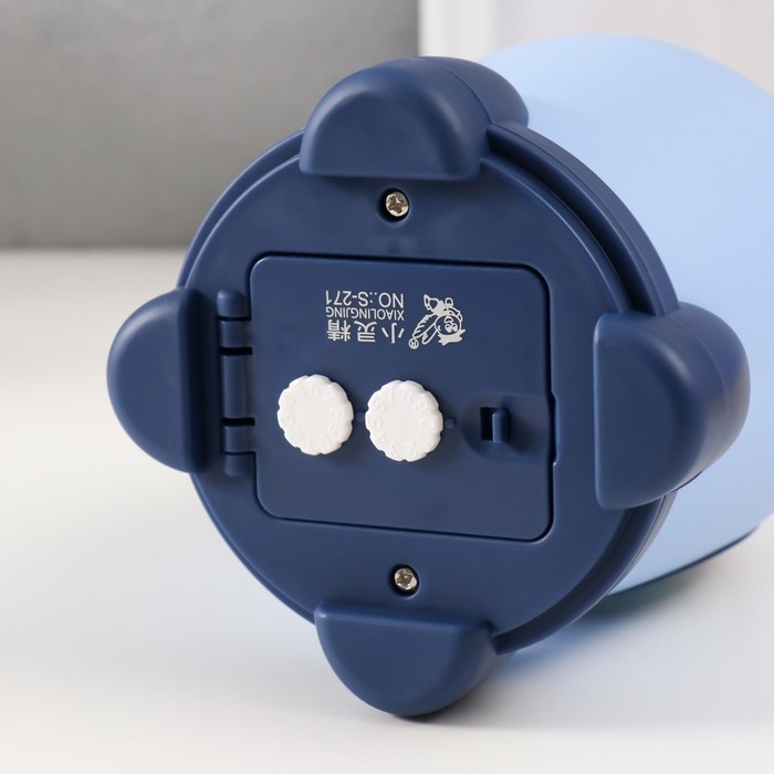 Копилка пластик  Копилка пластик "Ракета" сейфовый замок МИКС 9,5х9,5х16,5 см