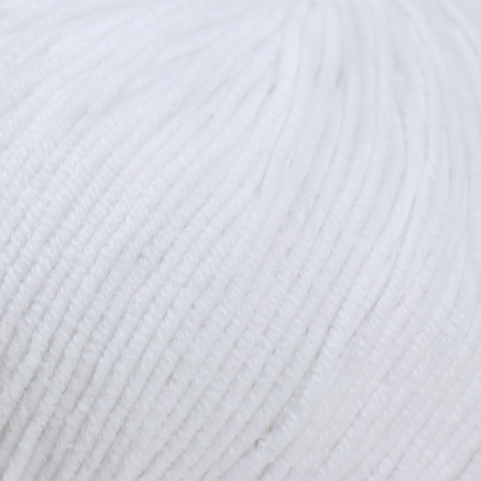 Пряжа Пряжа "Jeans" 55% хлопок, 45% акрил 160м/50гр (62 отбелка)