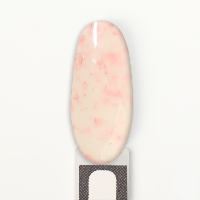 Гель лак для ногтей, «MILK POTAL», 3-х фазный, 8мл, LED/UV, цвет белый/нежно-розовый (06)