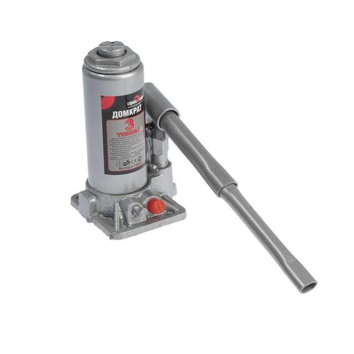 Гидравлический бутылочный домкрат СЕРВИС КЛЮЧ, 75003, высота 180 - 350 мм, 3 т Гидравлический бутылочный домкрат СЕРВИС КЛЮЧ, 75003, высота 180 - 350 мм, 3 т