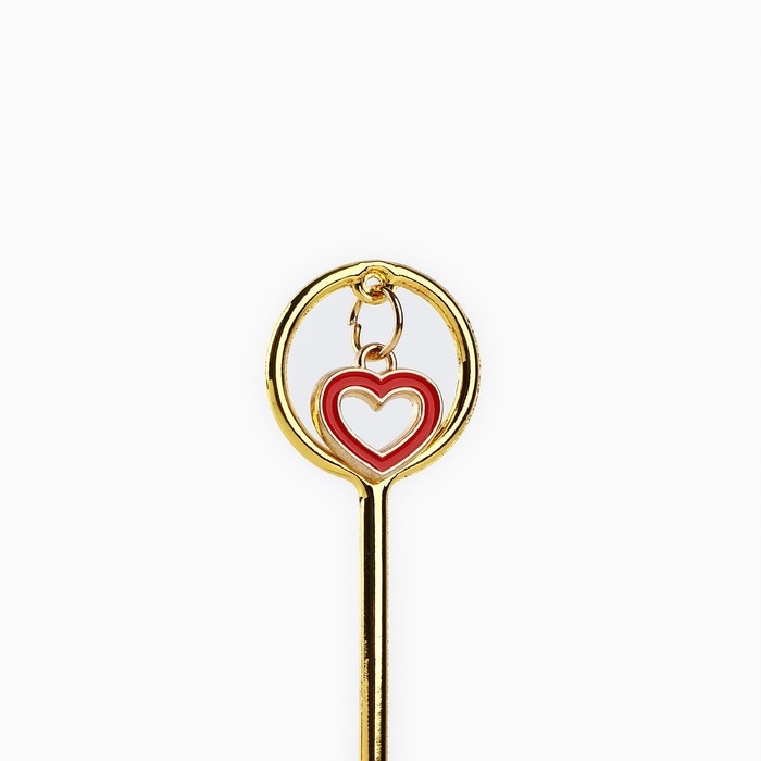 Ложка чайная с подвесом новогодняя «Чудеса рядом» на Новый год, 11,5 х 2 см