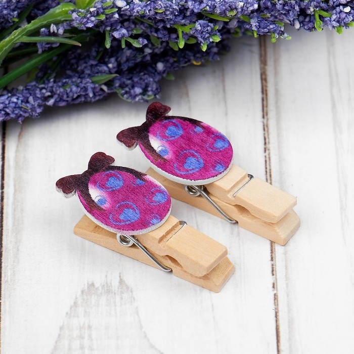 Прищепки декоративные с верёвкой для подвеса «Пасхальные яйца» набор 10 шт. Прищепки декоративные с верёвкой для подвеса «Пасхальные яйца» набор 10 шт.