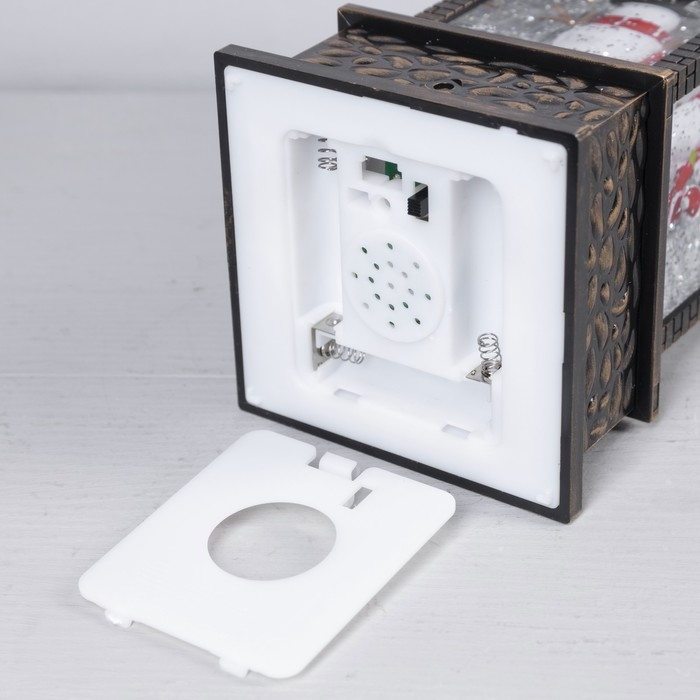 Светодиодная фигура «Фонарь со снеговиком» 10 × 30 × 10 см, пластик, батарейки ААх3 (не в комплекте), USB, свечение тёплое белое Светодиодная фигура «Фонарь со снеговиком» 10 × 30 × 10 см, пластик, батарейки ААх3 (не в комплекте), USB, свечение тёплое белое