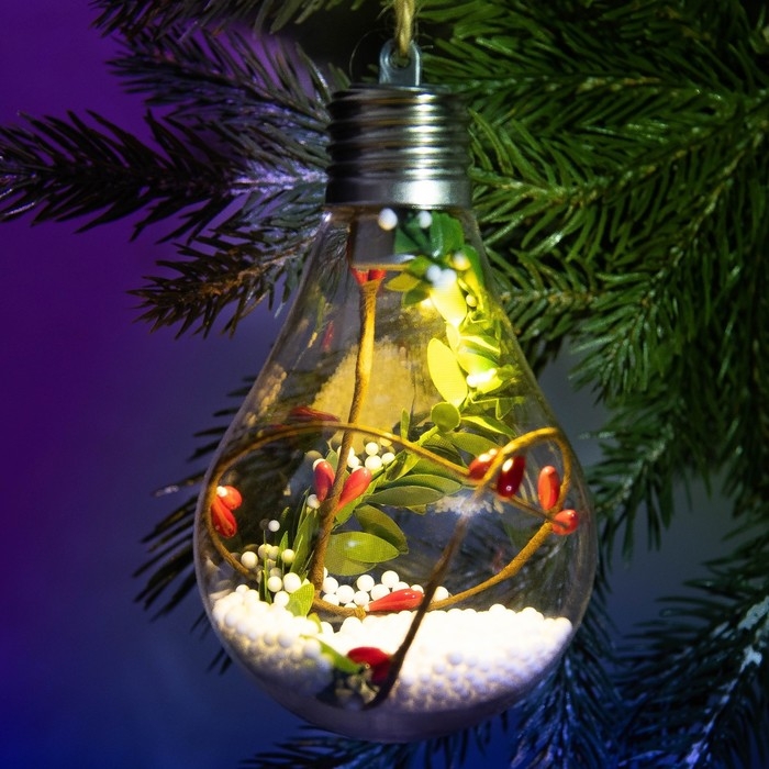 Ёлочный шар новогодний «Чудес в Новом году!», на Новый год, d=7 см. Ёлочный шар новогодний «Чудес в Новом году!», на Новый год, d=7 см.