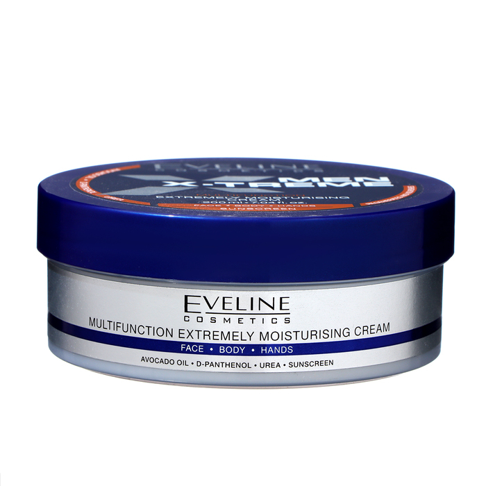 Крем для лица, рук и тела Eveline Men X-Treme «Мультифункциональный», увлажнение, 200 мл Крем для лица, рук и тела Eveline Men X-Treme «Мультифункциональный», увлажнение, 200 мл