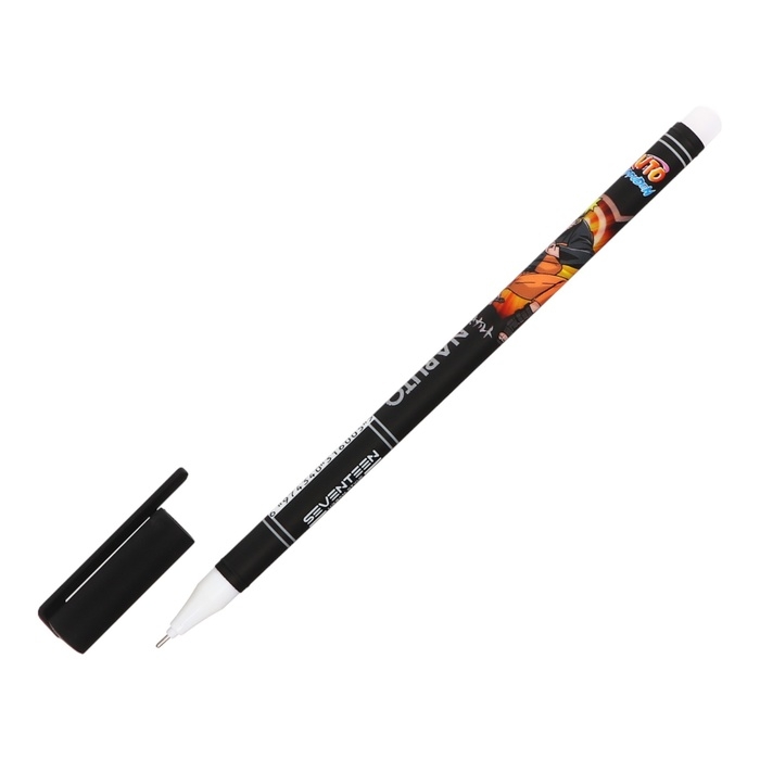 Ручка Ручка "пиши-стирай", гелевая, дизайн Naruto, 0.5 мм, синяя