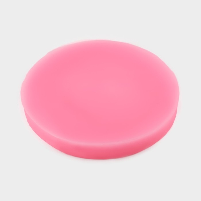 Молд «Шарики», силикон, d=6,5 см, цвет розовый Молд «Шарики», силикон, d=6,5 см, цвет розовый