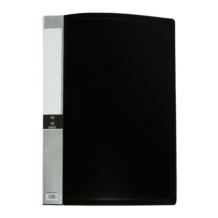 Папка с 40 вкладышами Calligrata А4, 400мкм, МИКС Папка с 40 вкладышами Calligrata А4, 400мкм, МИКС