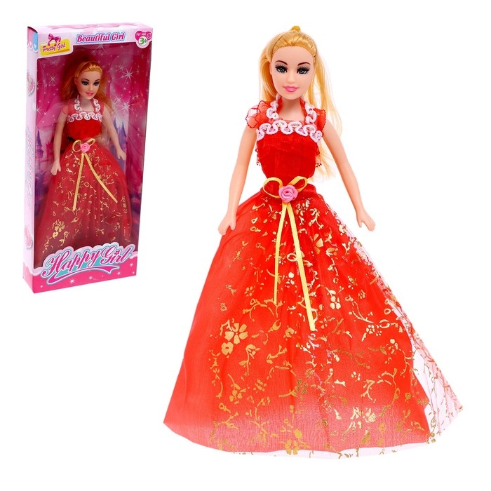 Кукла-модель «Арина» в платье, МИКС Кукла-модель «Арина» в платье, МИКС