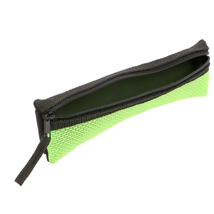 Пенал мягкий, 1 отделение, 60 х 195 мм, плоский, ПМП 03-73 с резинкой для блокнота, ярко-салатовый 57435 Пенал мягкий, 1 отделение, 60 х 195 мм, плоский, ПМП 03-73 с резинкой для блокнота, ярко-салатовый 57435