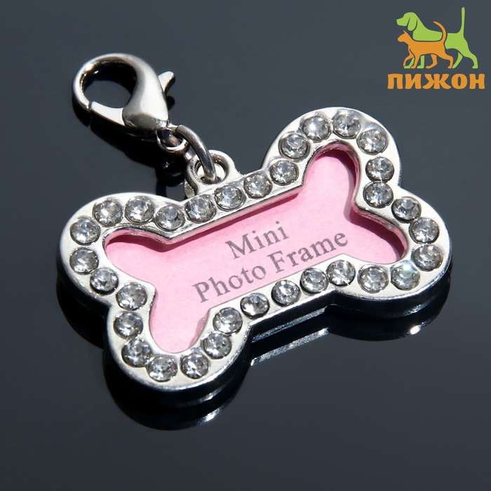 Адресник под записку  Адресник под записку "Косточка" малый, 3,2 х 2 см