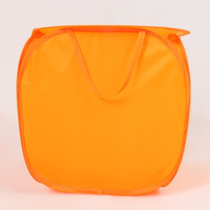 Корзина для хранения игрушек «Лисёнок» с крышкой, 45 х 45 х 43 см, оранжевая Корзина для хранения игрушек «Лисёнок» с крышкой, 45 х 45 х 43 см, оранжевая