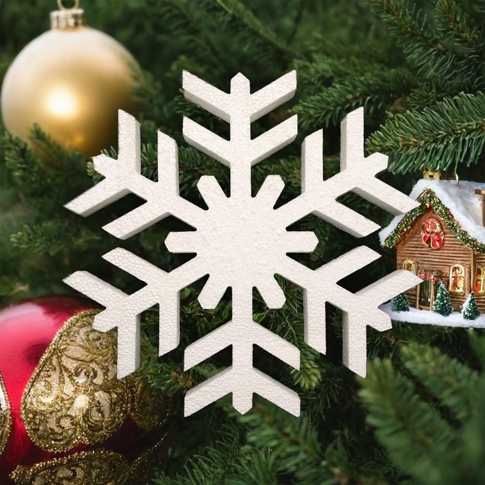 Форма из пенопласта Форма из пенопласта "Снежинка" 29 х 29 х 3 см