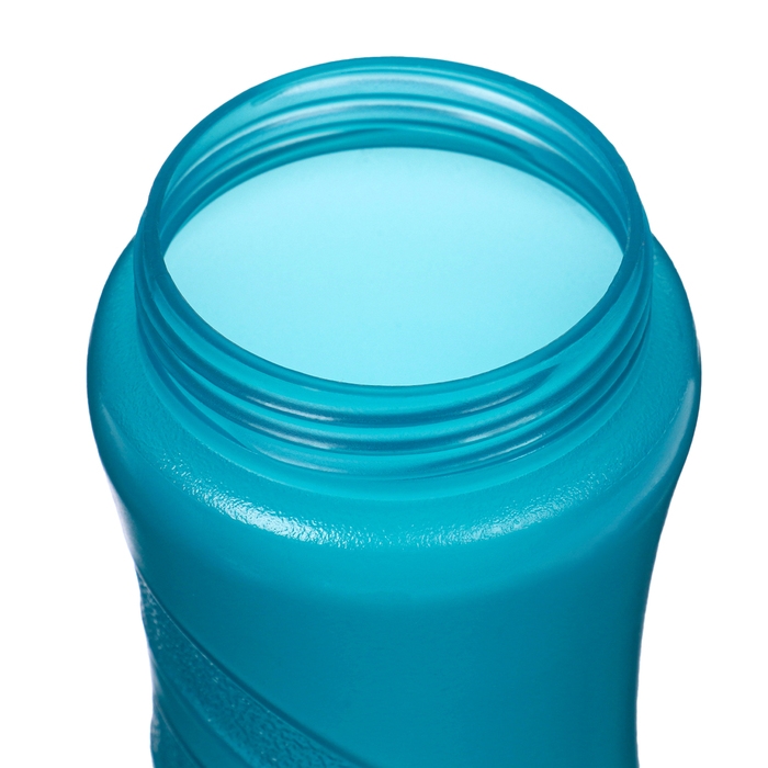 Бутылка для воды спортивная, 500 мл, 20.2 х 7.5 х 6.7 см, бирюзовая Бутылка для воды спортивная, 500 мл, 20.2 х 7.5 х 6.7 см, бирюзовая