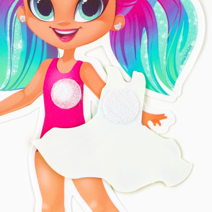 Игра на липучках. Весёлые липучки «Наряди куклу» Игра на липучках. Весёлые липучки «Наряди куклу»