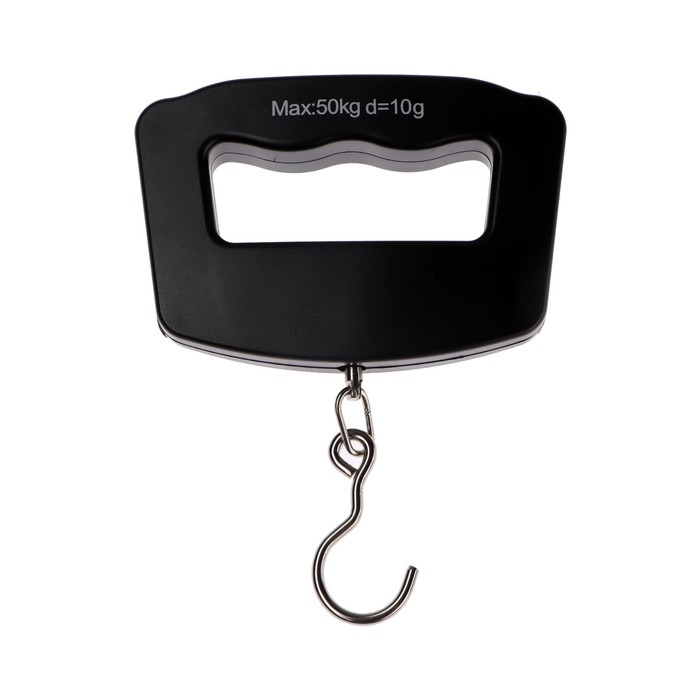 Весы-безмен Luazon LV-506, электронный, до 50 кг, точность до 10 г, подсветка, чёрный Весы-безмен Luazon LV-506, электронный, до 50 кг, точность до 10 г, подсветка, чёрный